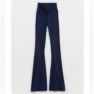 Offline By Aerie Real Me Crossover Wrap Flare Leggings